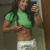 Miesha Tate sixpack