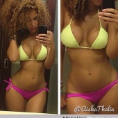 Aisha Thalia selfie