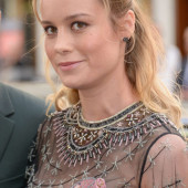 Brie Larson nip slip