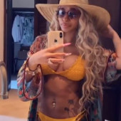 Cardi B bikini