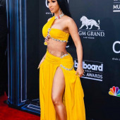 Cardi B pantyless