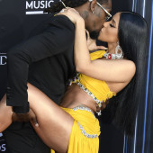 Cardi B upskirt