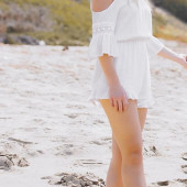 Chloe Lukasiak beach