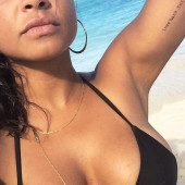 Christina Milian beach