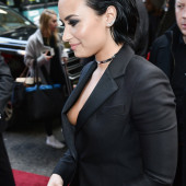 Demi Lovato nip slip