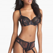 Ebonee Davis lingerie