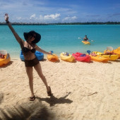 Eden Sher bikini