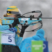 Elena Khrustaleva biathlon