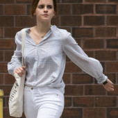 Emma Watson braless