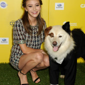 Genevieve Hannelius upskirt