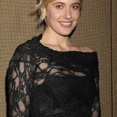 Greta Gerwig see through