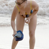 Hilary Duff nipple slip