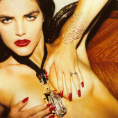 Hilary Rhoda topless