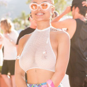 India Westbrooks braless