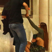 Jesy Nelson tit slip