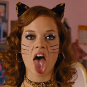 Jane Levy sexy-cumshot-face