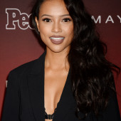 Karrueche Tran cleavage