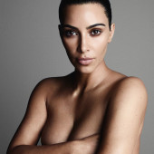 Kim Kardashian topless