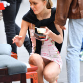 Lily-Rose Depp upskirt