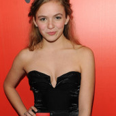 Morgan Saylor braless