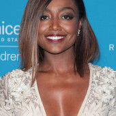 Patina Miller cleavage