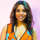 Regina Hall cleavage