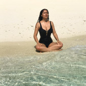 Salma Hayek swimsuit