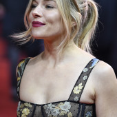 Sienna Miller braless