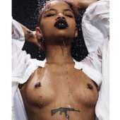 Slick Woods topless