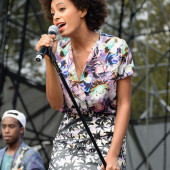 Solange Knowles upskirt