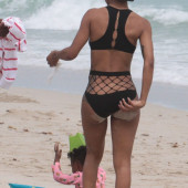 Teyana Taylor beach