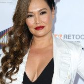 Tia Carrere cleavage