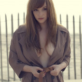 Vica Kerekes braless