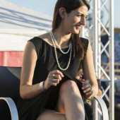 Virginia Raggi upskirt