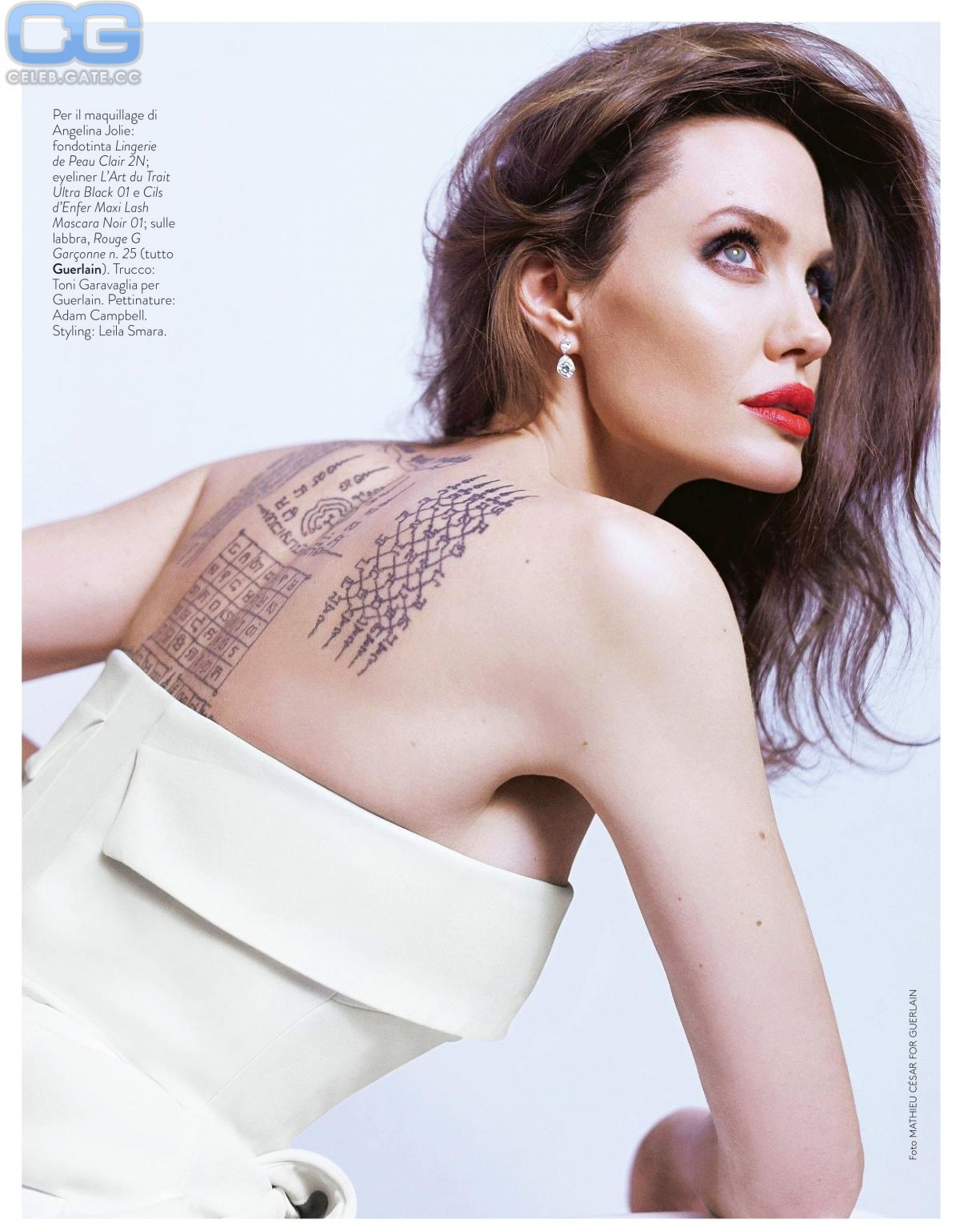 Angelina Jolie tattoo