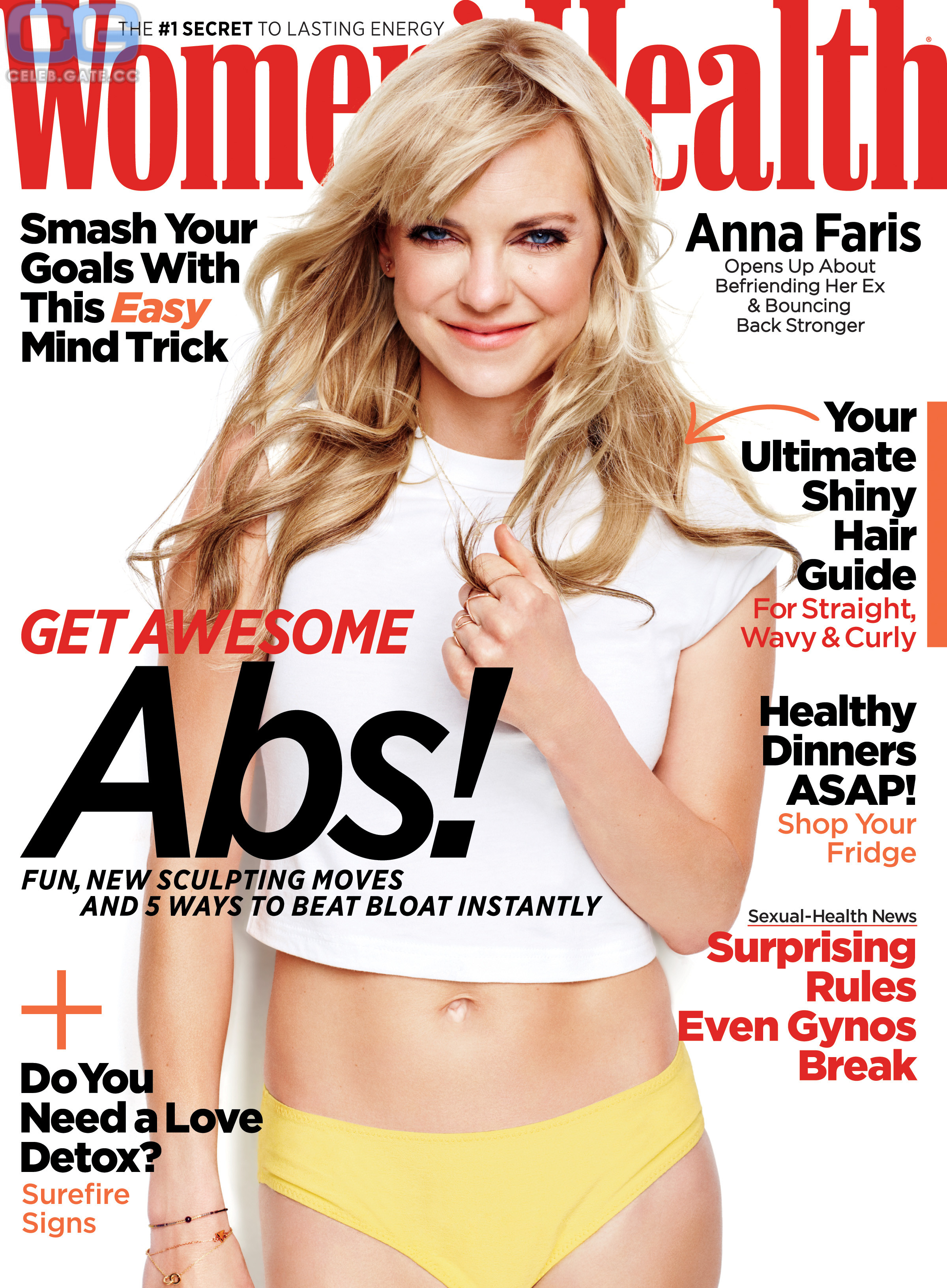 Anna Faris womens health