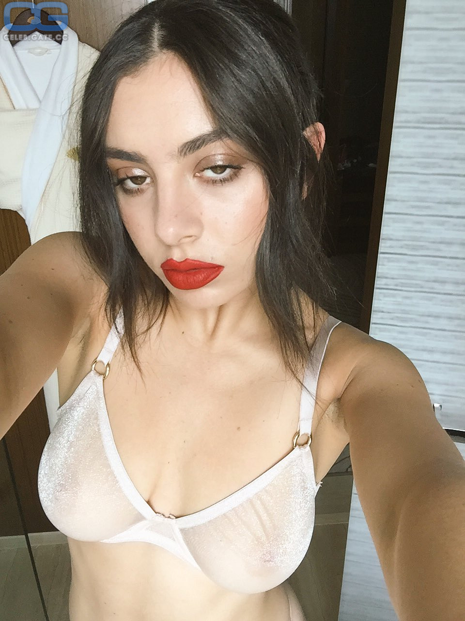 Charli XCX see through