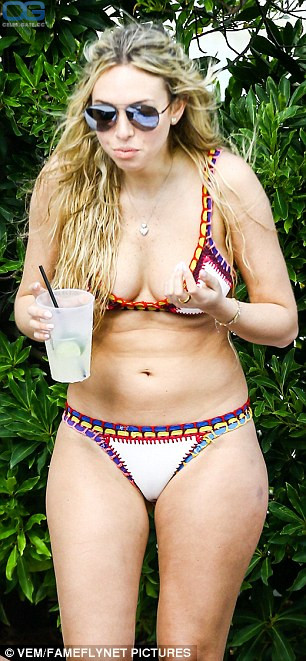 Corinne Olympios bikini