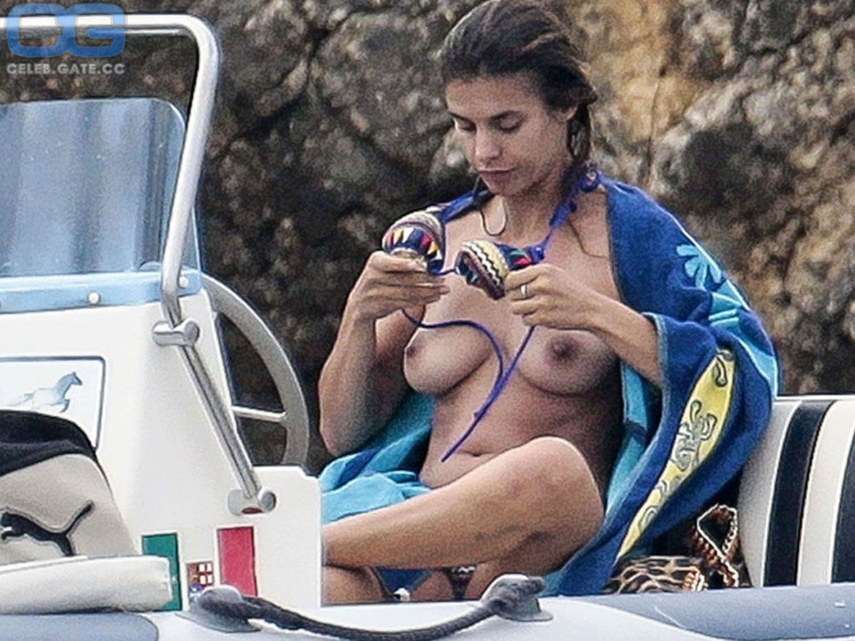 Elisabetta Canalis topless