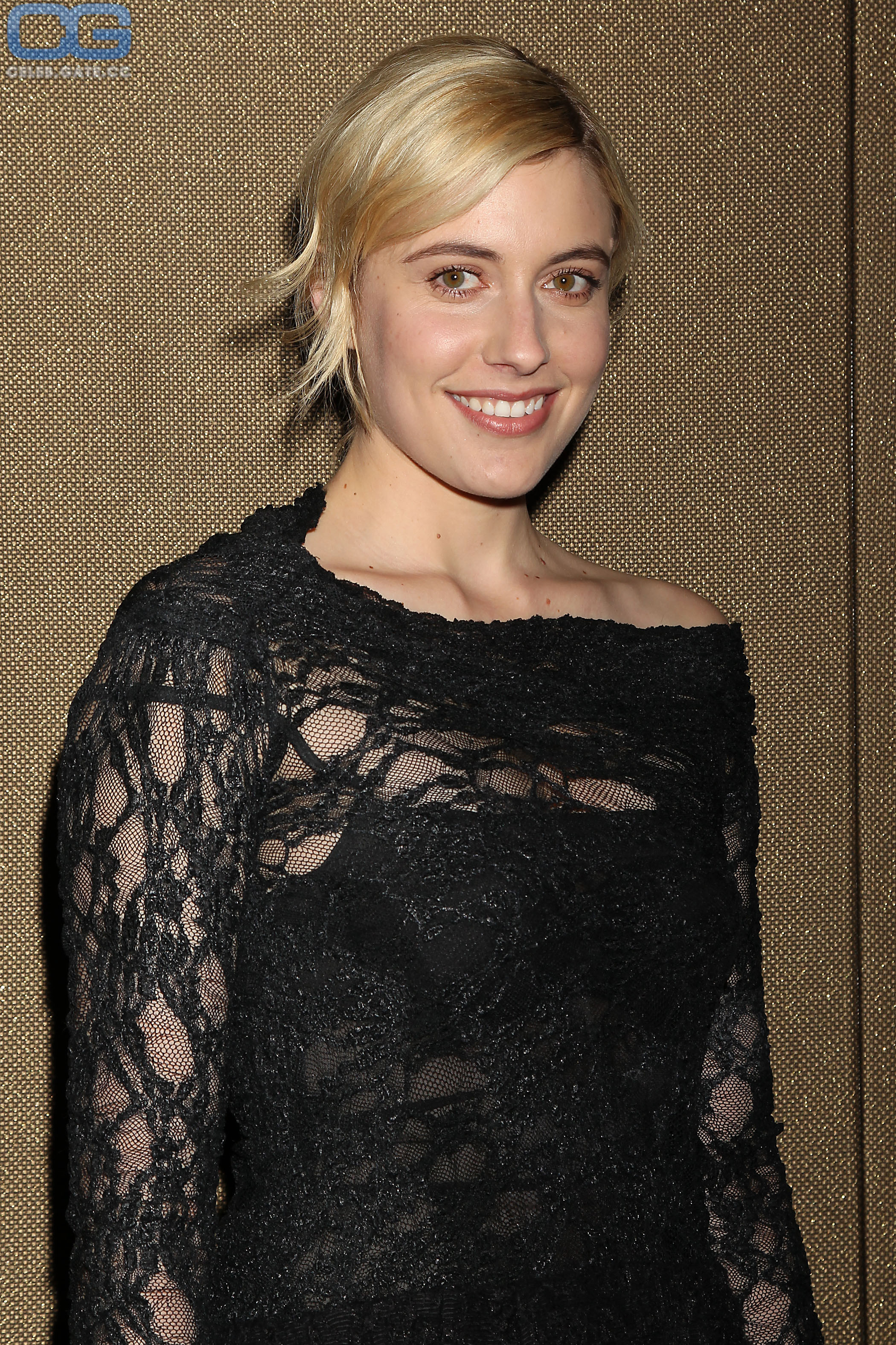 Greta Gerwig see through