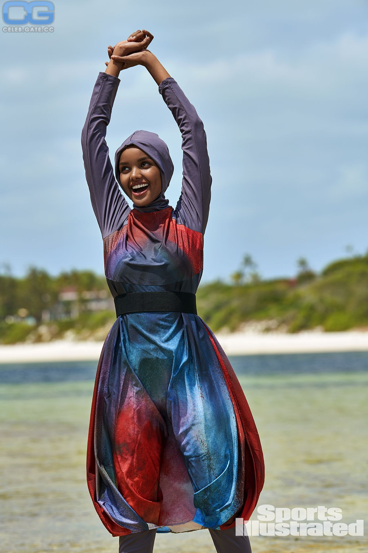 Halima Aden sports illustrated