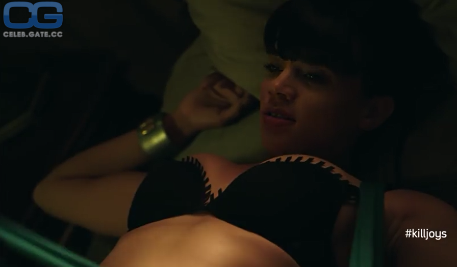 Hannah John-Kamen sex scene