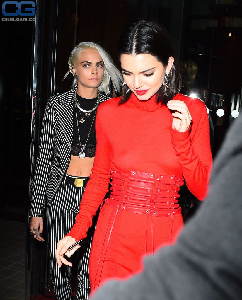 Kendall Jenner braless