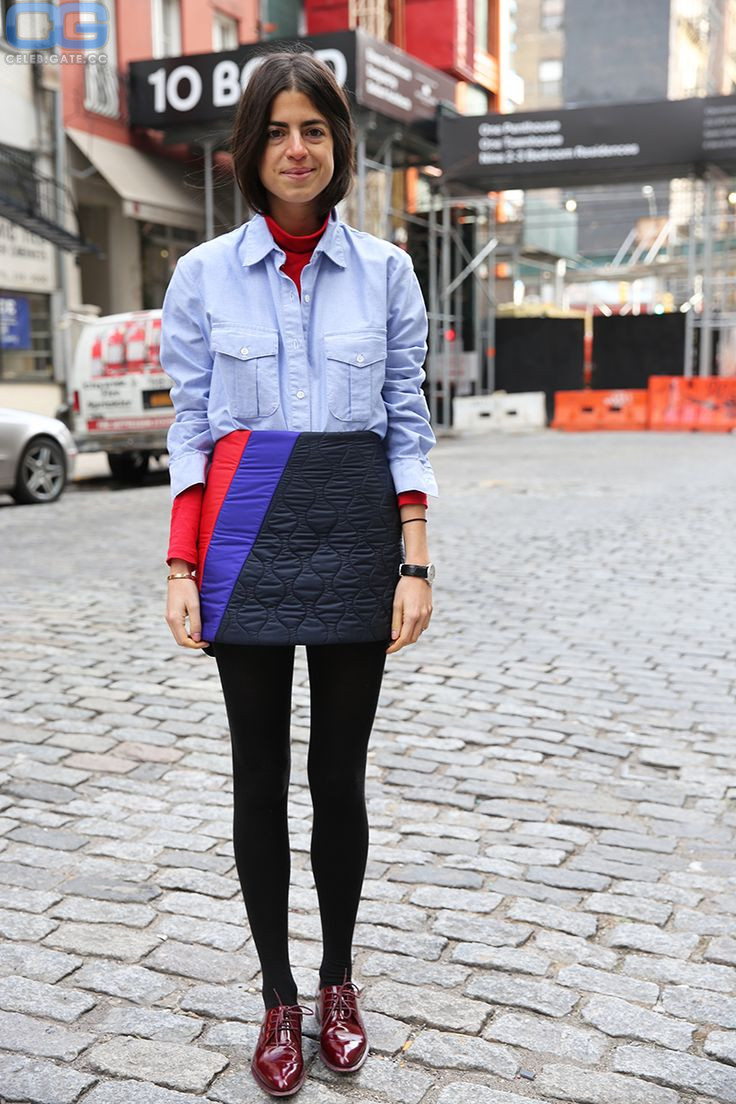 Leandra Medine pantyhose