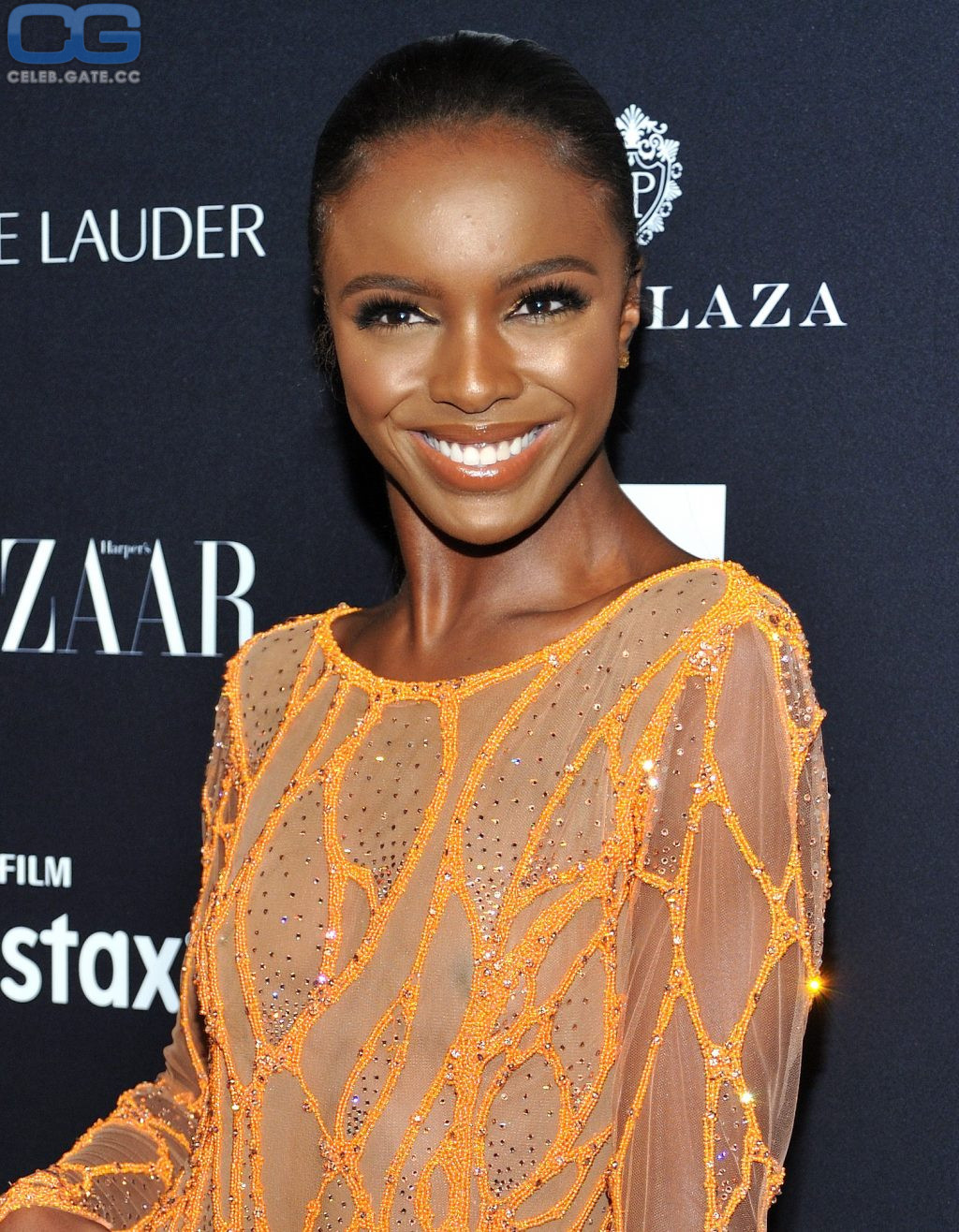 Leomie Anderson braless