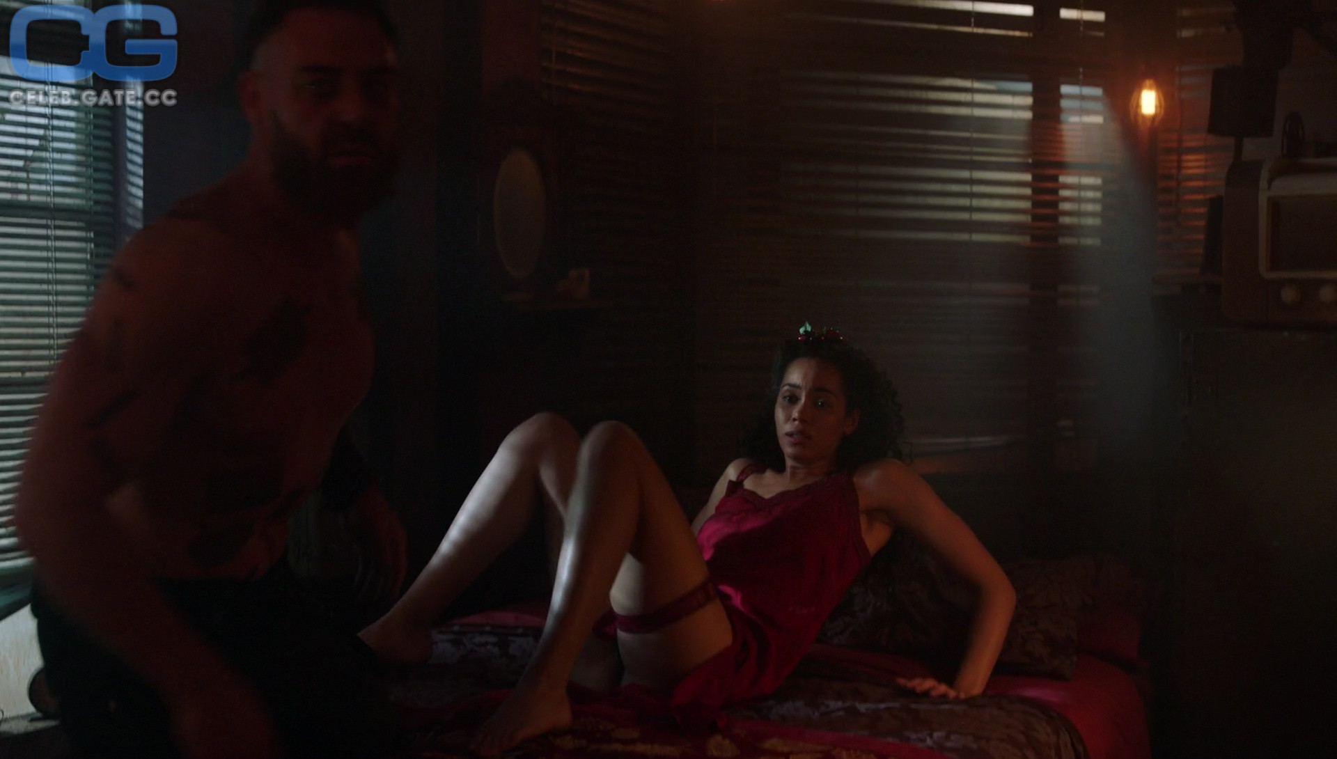 Madeleine Mantock nude scene