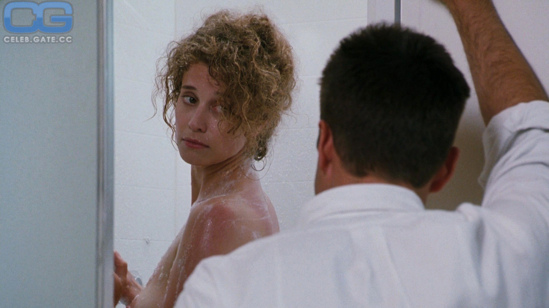 Nancy Travis topless