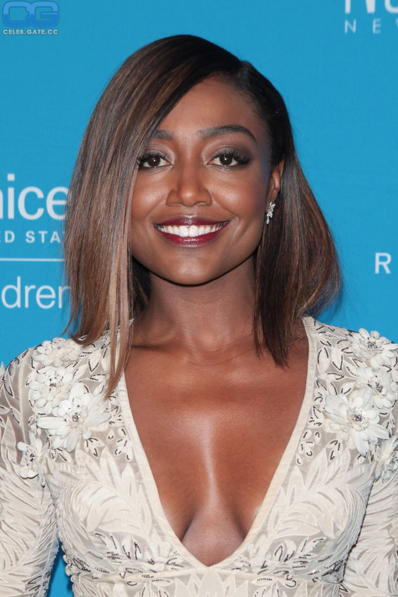 Patina Miller cleavage