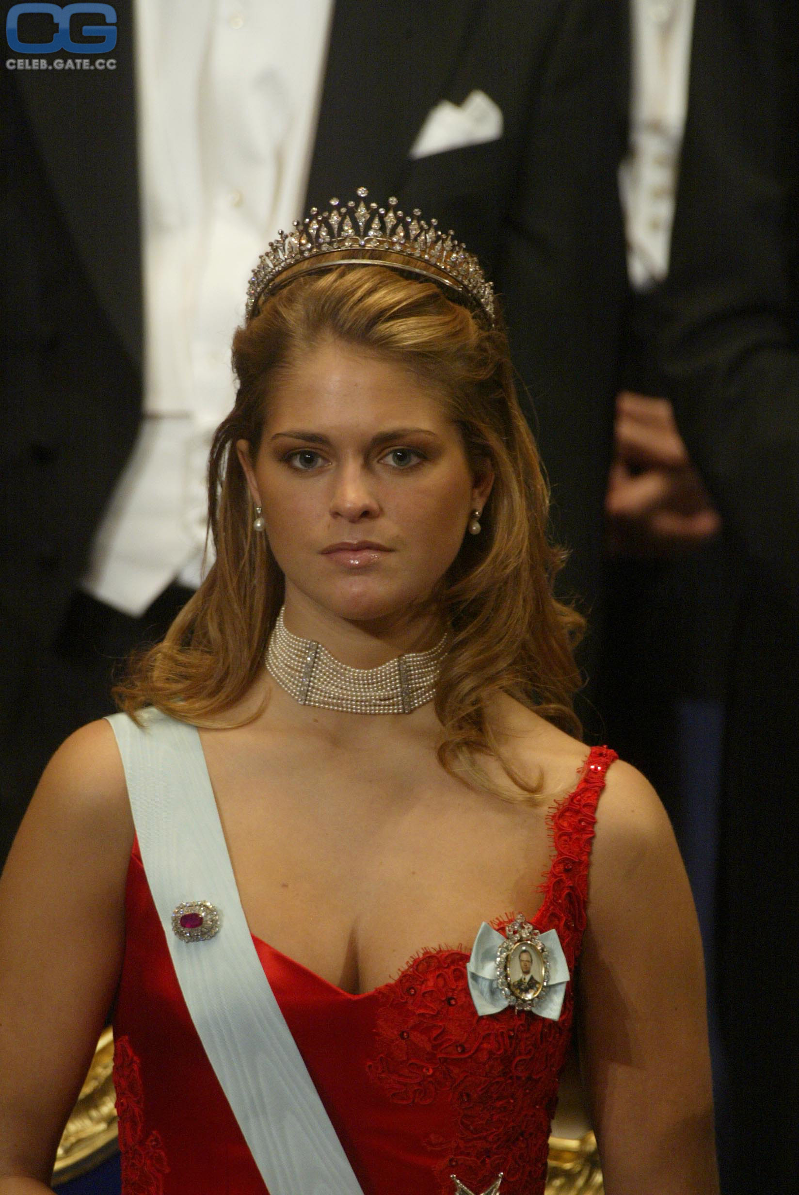 Princess Madeleine of Sweden dekollete