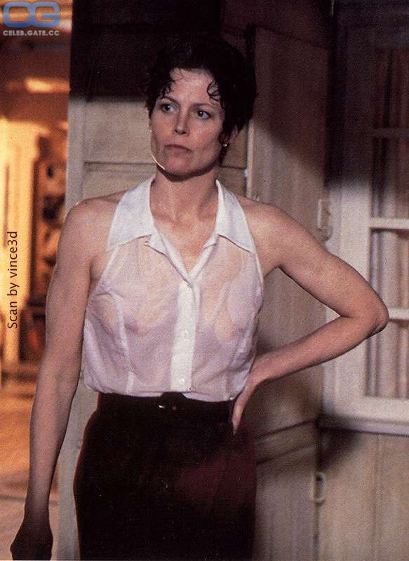 Sigourney Weaver see through